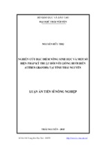 Nghiên cứu đặc điểm nông sinh học và một số biện pháp kỹ thuật đối với giống bưởi diễn (citrus grandis) tại tỉnh thái nguyên ( www.sites.google.com/site/thuvientailieuvip )