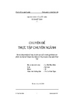 Chuyên đề hoàn thiện kế toán chi phí sản xuất và tính giá thành sản phẩm xây lắp tại công ty xây dựng và chuyển giao công nghệ thủy lợi