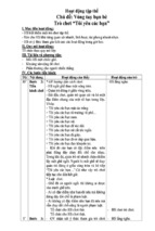 Hđtt 4 cột   toán học 3   lê thị minh luyến