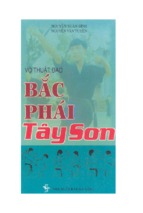 Ebook võ thuật đạo bắc phái tây sơn   nguyễn xuân bình, nguyễn văn tuyên ( www.sites.google.com/site/thuvientailieuvip )