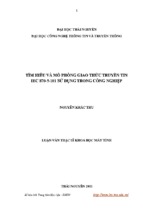 Tìm hiểu và mô phỏng giao thức truyền tin iec 870 5 101 sử dụng trong công nghiệp