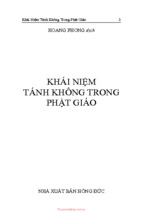 Khái niệm tánh không trong phật giáo