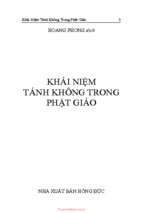 Khái niệm tánh không trong phật giáo