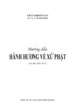 Hành trình về xứ phật  chankhoonsan
