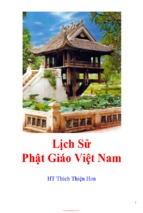 Lịch sử phật giáo việt nam