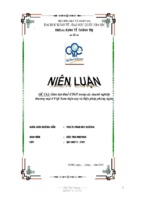 Tiểu luận gian luận thuế giá trị gia tăng trong các doanh nghiệp thương mại ở việt nam hiện nay và các biện pháp phòng ngừa