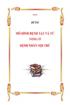 Mô hình bệnh tật và tử vong ở bệnh nhân nội trú