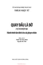 Quay đầu là bờ