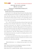 Bộ đề thi thử thpt quốc gia năm 2016 môn ngữ văn   số 3