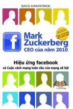 Hiệu ứng facebook và cuộc cách mạng toàn cầu mạng xã hội   david kirkpatrick