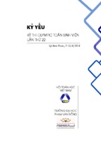 Kỷ yếu toán học tuổi trẻ