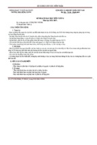 Kế hoạch dạy học toán 6   số học 6   lê thành