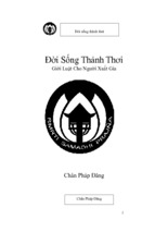 đời sống thảnh thơi