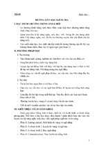 Giáo án tiếng anh lớp 6 thí điểm kì 1