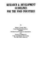 Research and development guidelines for the food industries