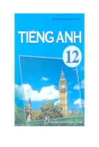 sách giáo khoa tiếng anh 12 cơ bản