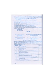 Cẩm nang ôn luyện học sinh giỏi tiếng anh trung học sơ sở phần 8