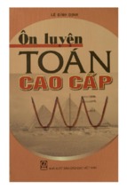 Ôn luyện toán cao cấp