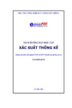 Sách hướng dẫn học xác suất thống kê