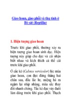 Giao hoan, giao phối và thụ tinh ở bò sát (reptilia)