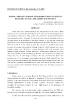 Báo cáo nghiên cứu khoa học tình hình sâu răng học sinh trung học trong huongtra huyện, tỉnh thừa thiên huế