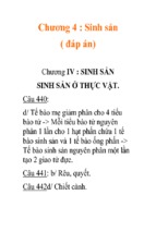 Chương 4 sinh sản ( đáp án)