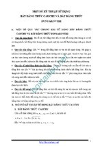 Kĩ thuật chọn điểm rơi