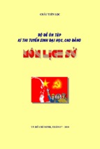 Tài liệu ôn thi lịch sử lớp 12 định kì, ôn tốt nghiệp ptqg và đại học (5)