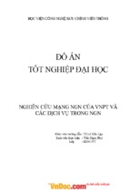 Nghiên cứu mạng ngn của vnpt và các dịch vụ trên ngn