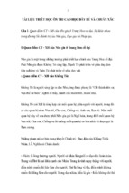 Tài liệu triết học ôn thi cao học