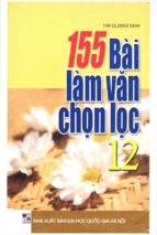 155 bài làm văn chọn lọc 12   thái quang vinh