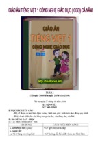 Giao an tieng viet 1 cong nghe giao duc