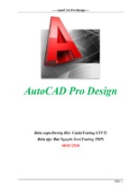 Giáo trình autocad pro 2015