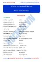 Từ vựng tiếng anh 12 ôn thi thpt quốc gia hay