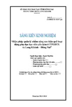 Skkn biện pháp quản lý nhằm nâng cao hiệu quả hoạt động phụ đạo học viên yếu kém ở ttgdtx tx long khánh – đồng nai