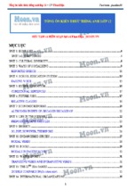 Tổng ôn kiến thức tiếng anh lớp 12 ( kiến thức từ vựng ngữ pháp tiếng anh 12 kèm bộ đề luyện tập)