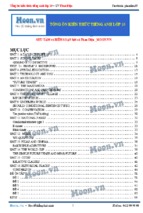Tổng ôn kiến thức tiếng anh lớp 10 ( kiến thức từ vựng ngữ pháp tiếng anh 10 kèm bộ đề luyện tập)