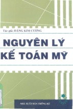 Ebook nguyên lý kế toán mỹ   đặng kim cương