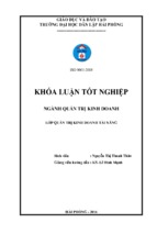 Một số biện pháp nhằm cải thiện tình hình tài chính của công ty tnhh thương mại và vận tải hưng phát