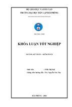 Hoàn thiện công tác kế toán thanh toán với người mua, người bán tại công ty tnhh công nghệ tự động hóa hoàng gia