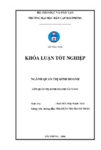 Hoàn thiện công tác kế toán thanh toán với người mua – người bán tại công ty tnhh tm chấn phong