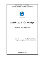 Hoàn thiện công tác kế toán doanh thu, chi phí và xác định kết quả kinh doanh tại công ty cổ phần xuất nhập khẩu và xây dựng bạch đằng