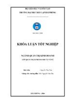 Hoàn thiện công tác kế toán hàng hóa tại công ty trách nhiệm hữu hạn thương mại chung hằng