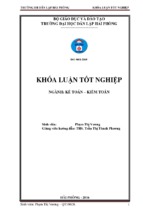 Hoàn thiện tổ chức kế toán doanh thu, chi phí và xác định kết quả kinh doanh tại công ty tnhh thương mại và dịch vụ minh lộc