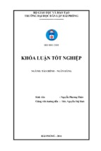 Biện pháp nâng cao chất lượng vay vốn hộ nghèo của phòng giao dịch huyện an lão   chi nhánh hải phòng   ngân hàng chính sách xã hội