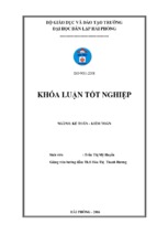 Hoàn thiện công tác lập và phân tích bảng cân đối kế toán tại công ty tnhh thương mại và vận tải tùng phương