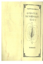 Bài tập và câu hỏi trắc nghiệm học kỳ 2 vật lý lớp 11