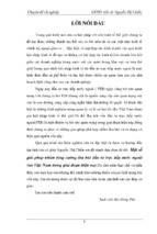 Luận văn tốt nghiệp “một số giải pháp nhằm tăng cường thu hút đầu tư trực tiếp nước ngoài vào việt nam trong giai đoạn hiện nay”