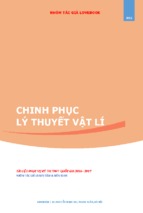 Chinh phục lý thuyết vật lý ôn thi thpt quốc gia-lovebook