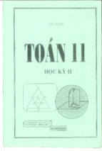 Toán lớp 11 chuyên học kỳ 2